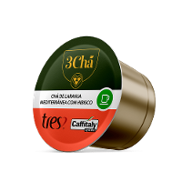 Cápsula de Chá de Laranja Mediterrânea com Hibisco TRES 3Chá