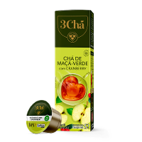 Cápsula de Chá de Maçã Verde com Cranberry TRES 3Chá - 1
