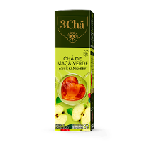 Cápsula de Chá de Maçã Verde com Cranberry TRES 3Chá - 2