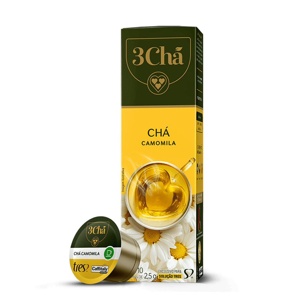 Cápsula de Chá de Camomila TRES 3Chá - 1