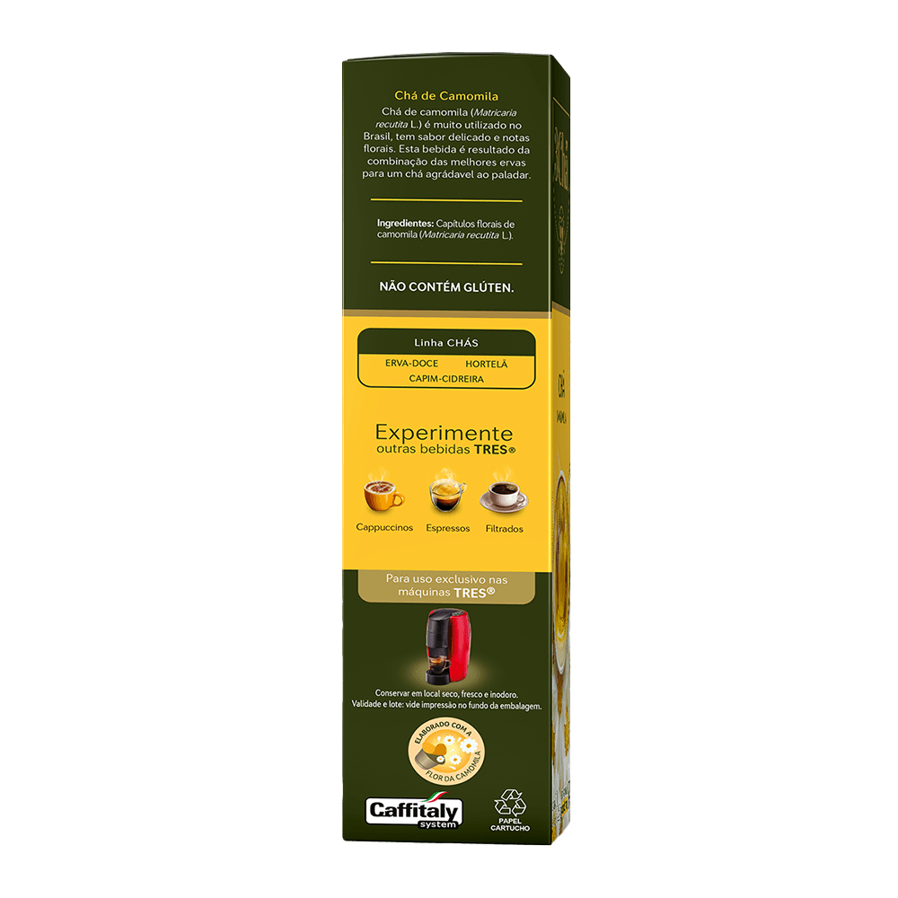 Cápsula de Chá de Camomila TRES 3Chá - 2
