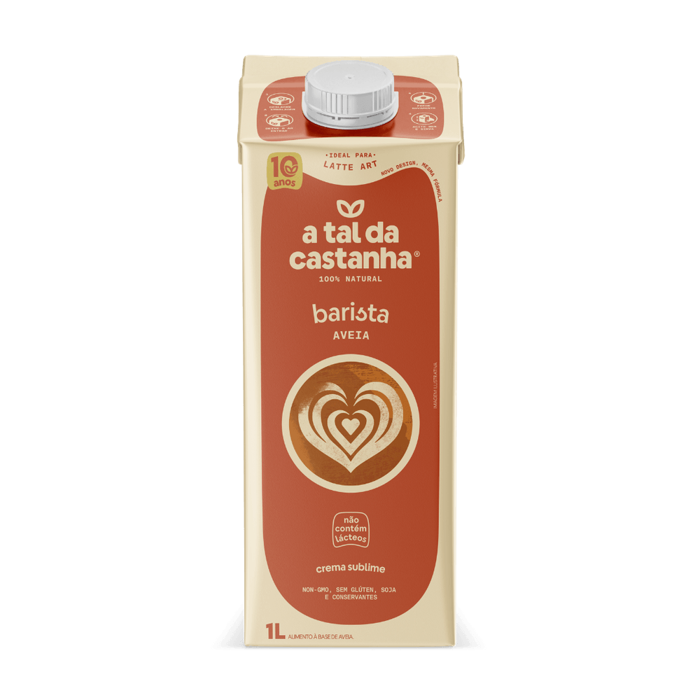 Aveia Barista Profissional 1L - A Tal da Castanha - 1