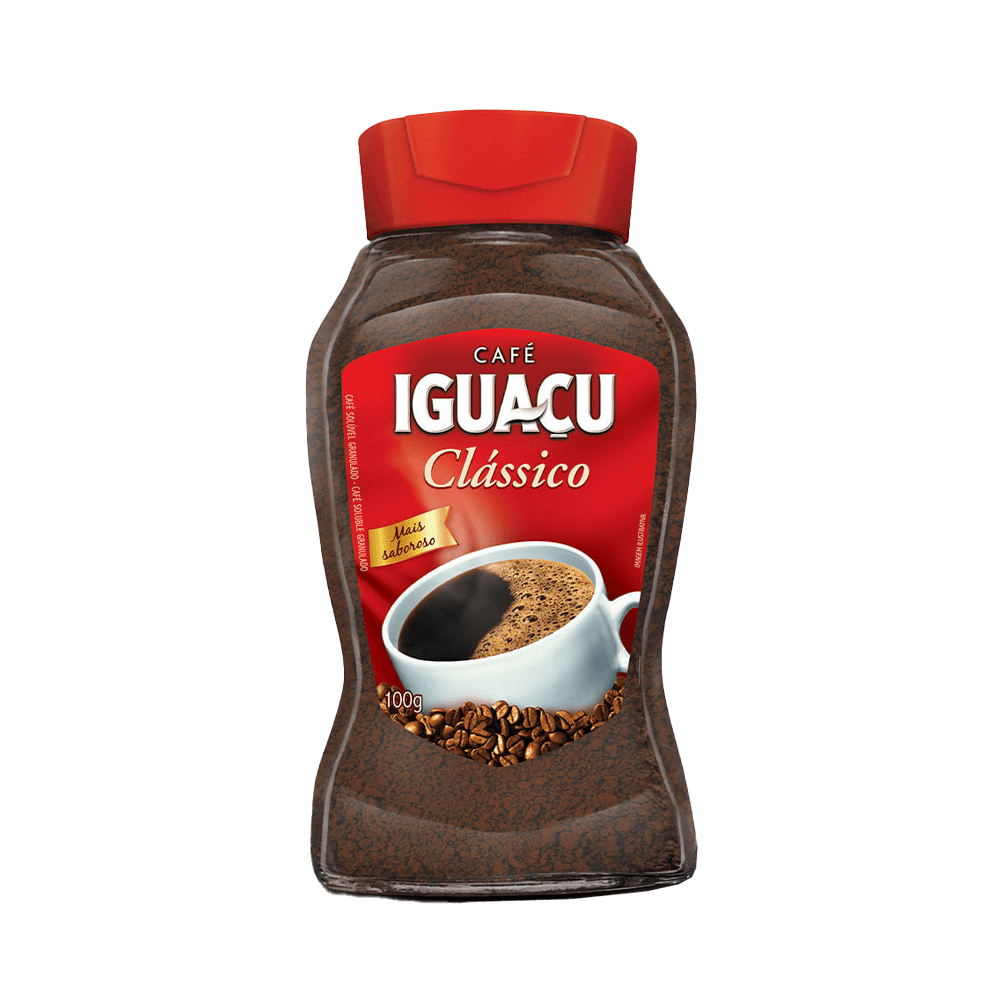 Café Iguaçu Solúvel Clássico - Vidro 100g - 1