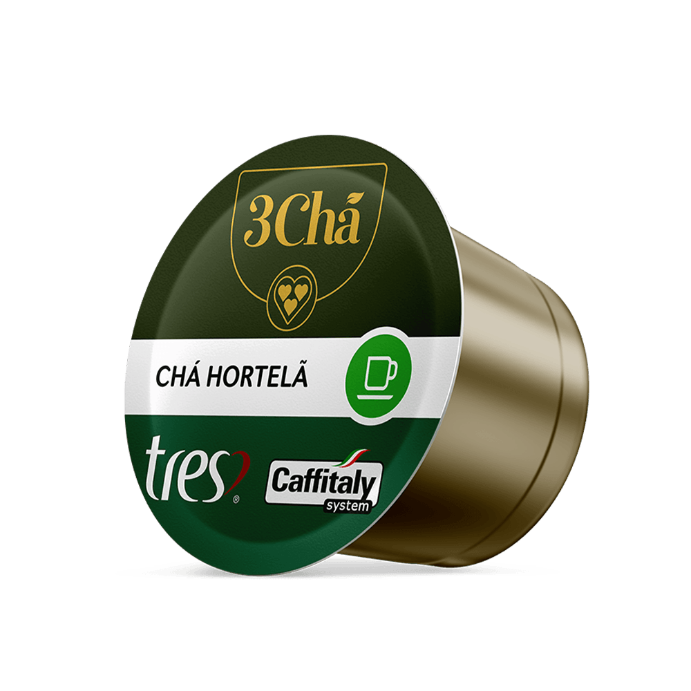 Cápsula de Chá de Hortelã TRES 3Chá - 3