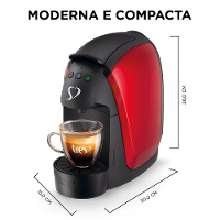 Cafeteira Espresso Luna Vermelha Automática - TRES 3 Corações - 5