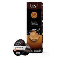 Cápsula de Café Espresso Forza TRES 3 Corações - 1