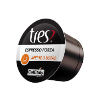 Cápsula de Café Espresso Forza TRES 3 Corações