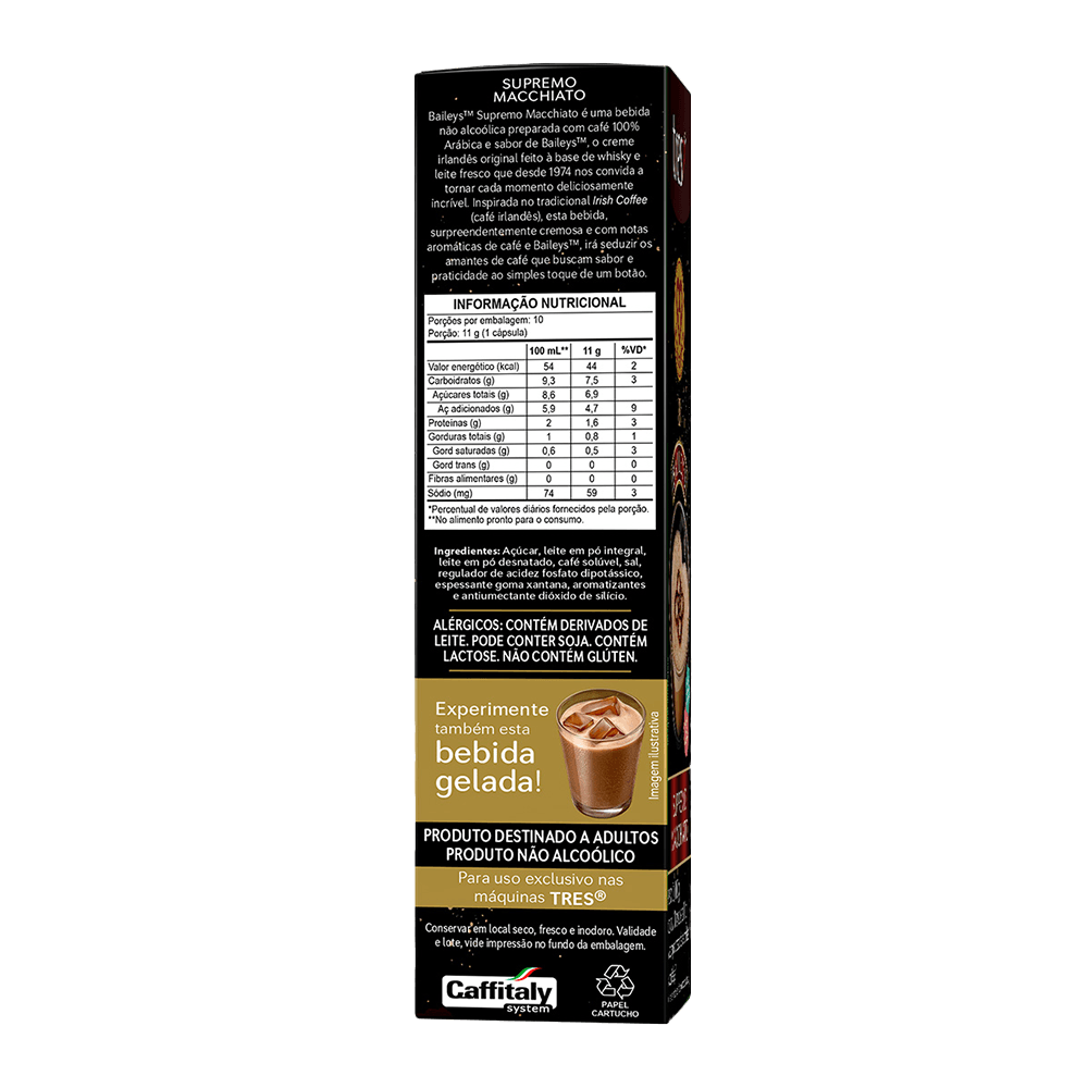 Cápsula Baileys Supremo Macchiato TRES - 3