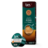 Cápsula de Café Espresso Pleno TRES 3 Corações - 1