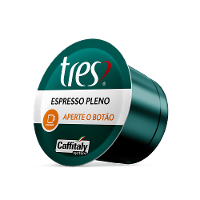 Cápsula de Café Espresso Pleno TRES 3 Corações