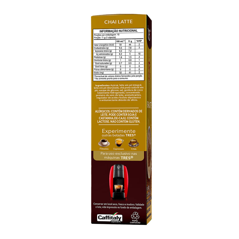 Cápsula Chai Latte TRES 3 Corações - 3