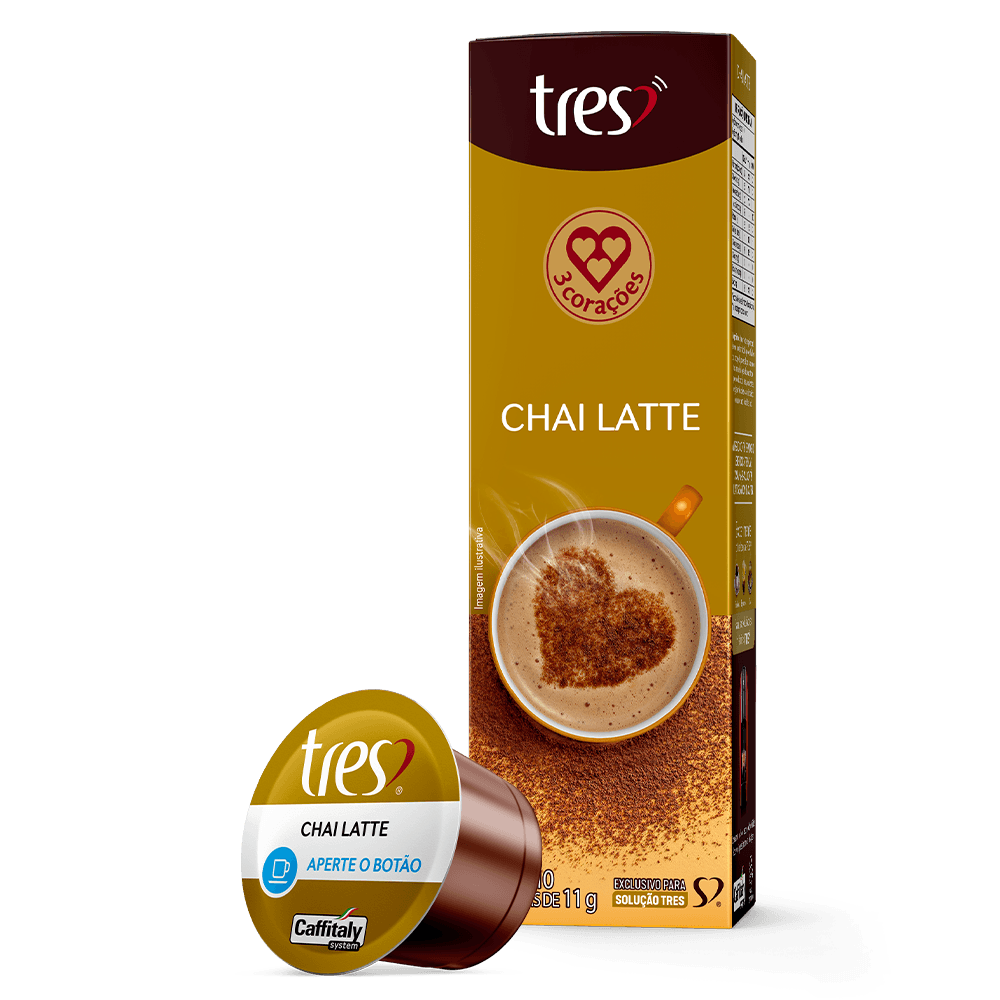 Cápsula Chai Latte TRES 3 Corações - 1