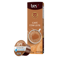 Cápsula de Café com Leite TRES 3 Corações - 1