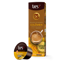 Cápsula de Café Espresso Regiões do Mundo Colômbia TRES 3 Corações - 1