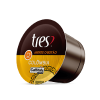 Cápsula de Café Espresso Regiões do Mundo Colômbia TRES 3 Corações - 3