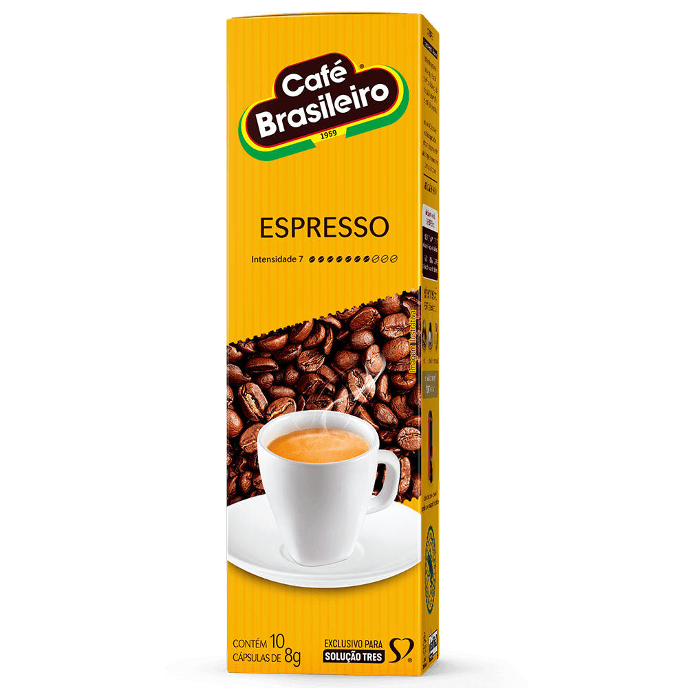 Cápsula de Café Espresso Brasileiro TRES 3 Corações - 6