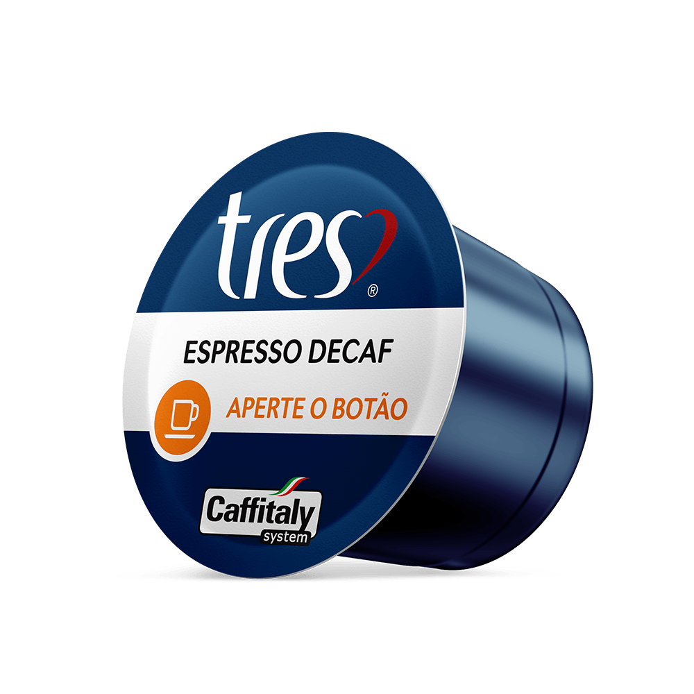 Cápsula de Café Espresso Descafeinado TRES 3 Corações - 4