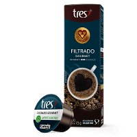 Cápsula de Café Filtrado Gourmet TRES 3 Corações - 1
