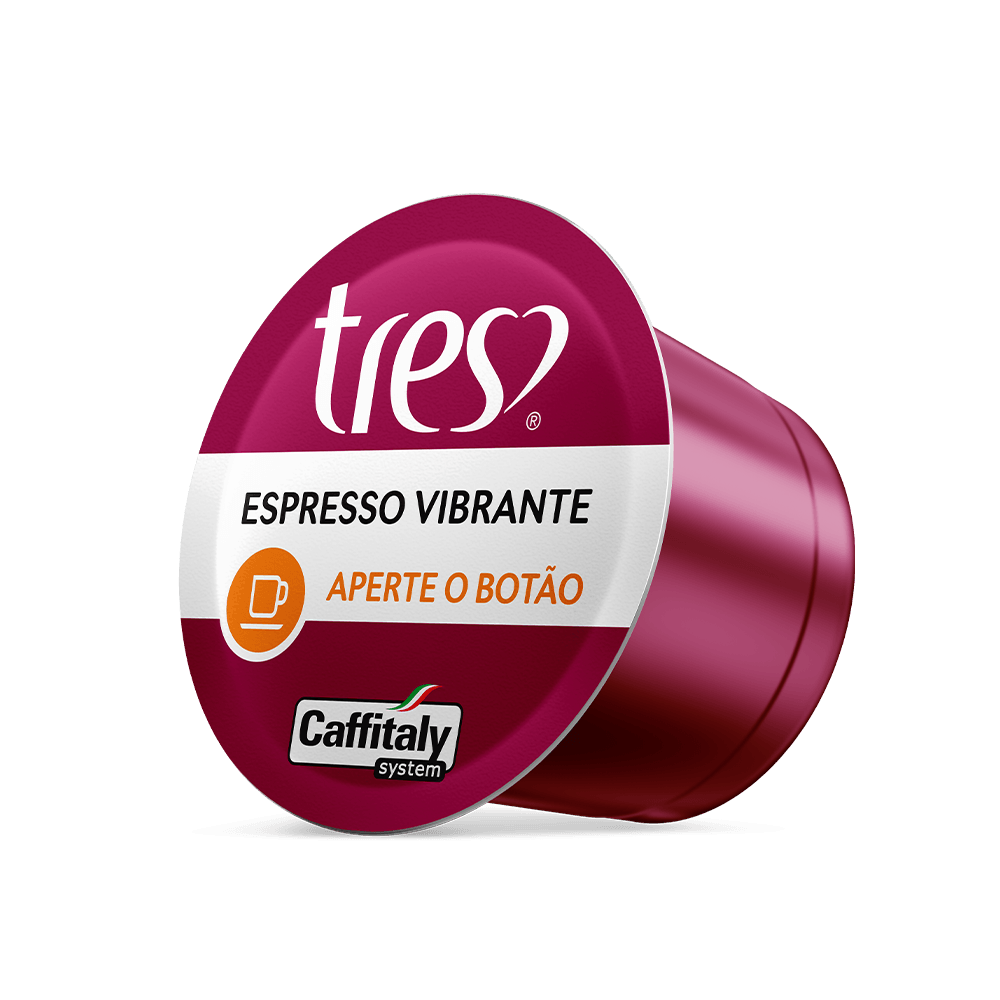 Cápsula de Café Espresso Vibrante TRES 3 Corações - 4