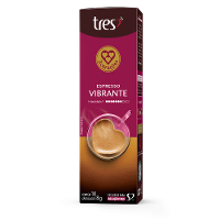 Cápsula de Café Espresso Vibrante TRES 3 Corações - 2