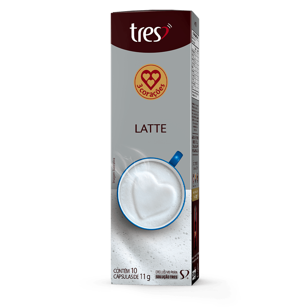 Cápsula de Latte TRES 3 Corações - 2