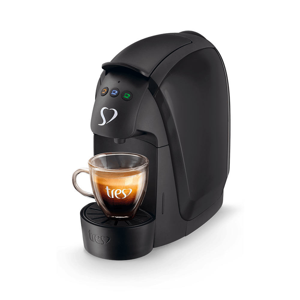 Cafeteira Espresso Luna Preta Automática - TRES 3 Corações - 1