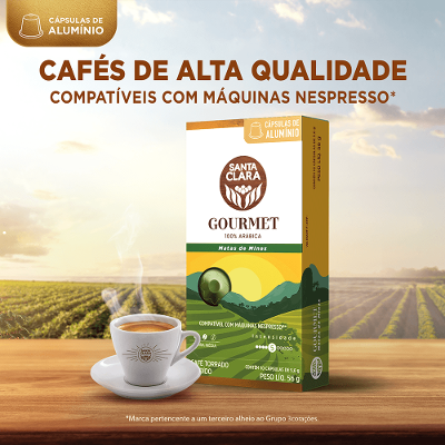 Cápsula de Café Compatíveis Nespresso® Matas de Minas Santa Clara