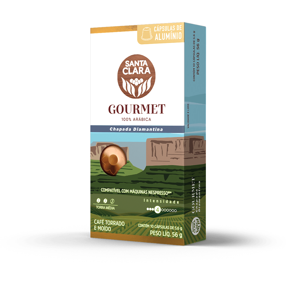 Cápsula de Café Compatíveis Nespresso® Chapada Diamantina Santa Clara - 3