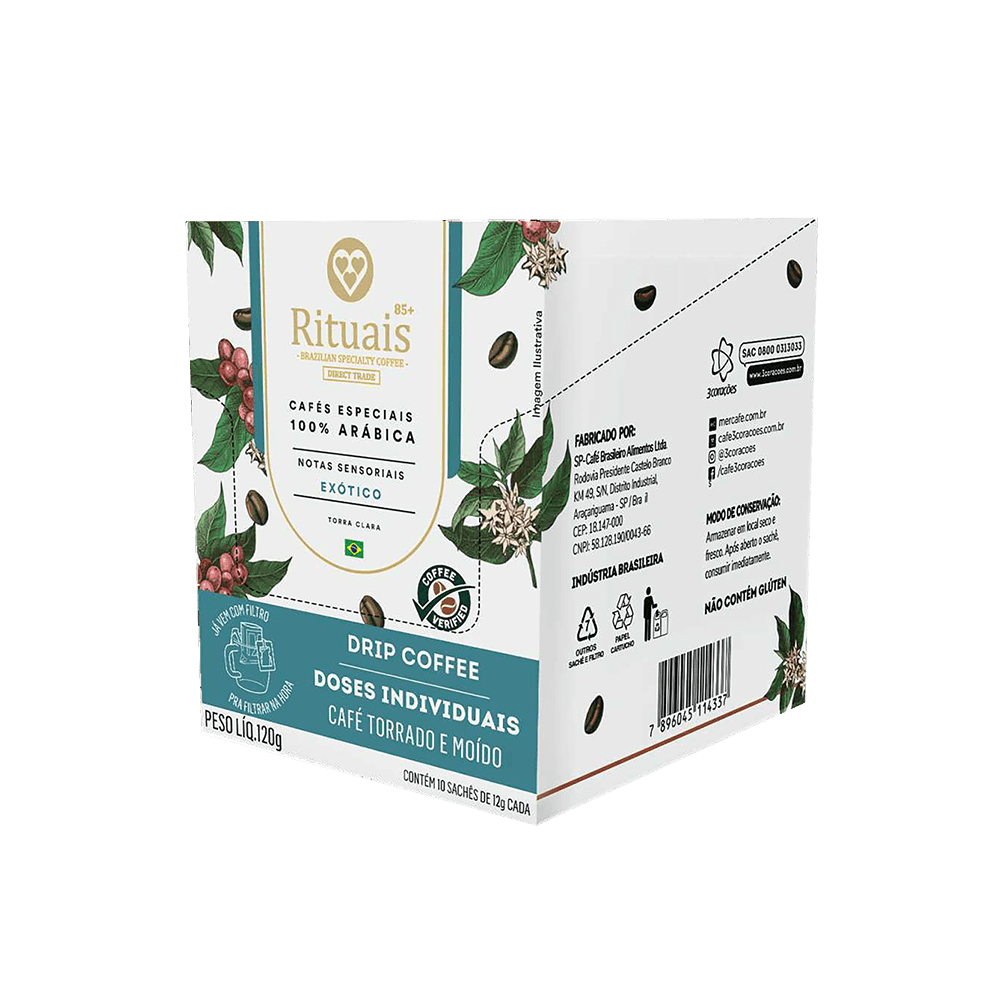 Drip Coffee Rituais Exótico 85+ - 2