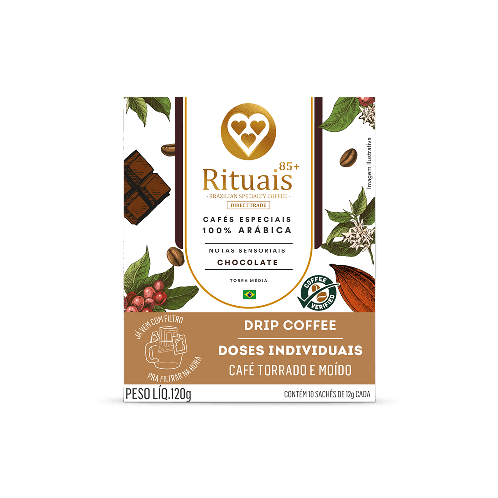Drip Coffee Rituais Chocolate 85+ - 1