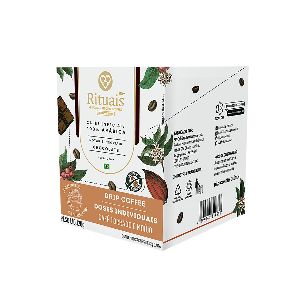 Drip Coffee Rituais Chocolate 85+ - 2