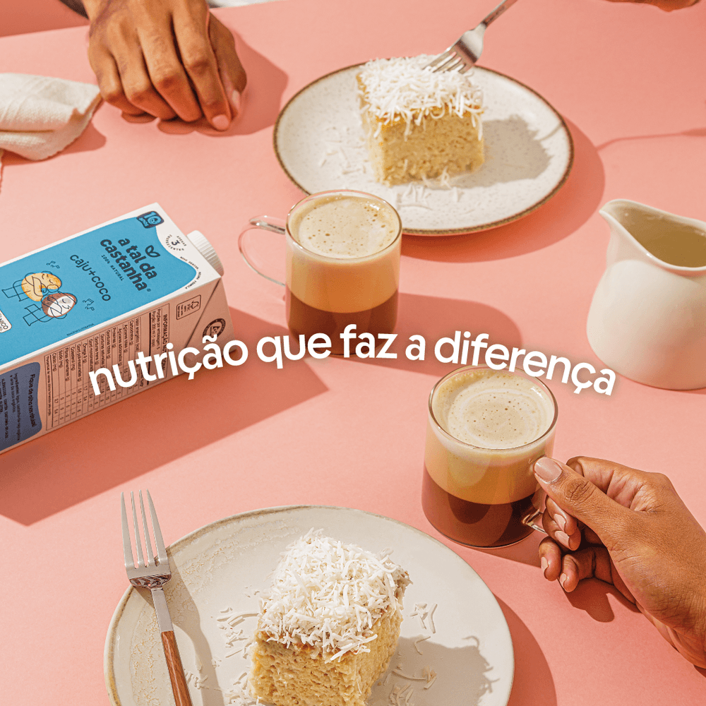 Castanha de Caju + Coco Orgânico 1L - A Tal da Castanha - 1