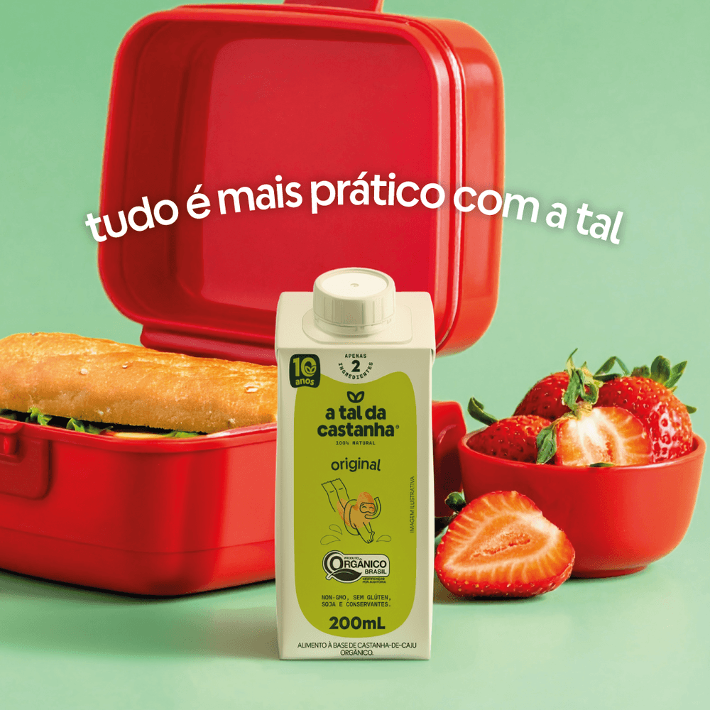 Original Orgânico 200 ML - A Tal da Castanha - 4