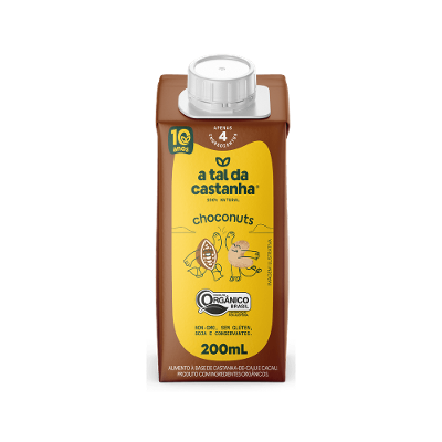 Achocolatado Choconuts Orgânico 200 ML - A Tal da Castanha