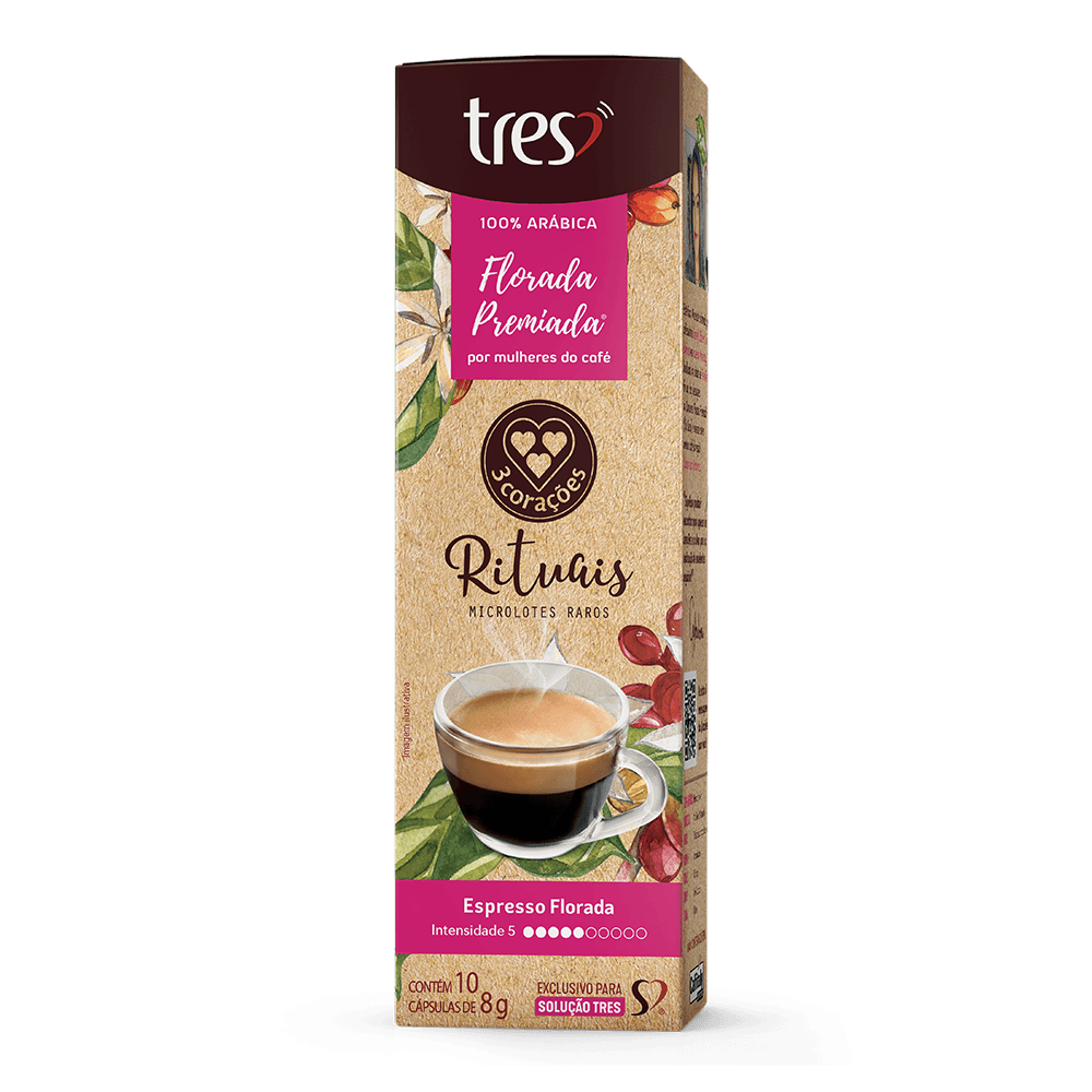 Cápsula de Café Espresso TRES Rituais Florada - 2