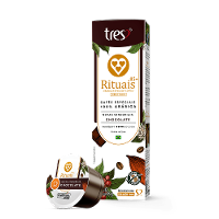 Cápsula de Café Espresso Rituais Chocolate TRES 3 Corações - 1