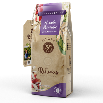 Café Torrado e Moído Florada Canéfora Rituais 3 Corações Pacote 250g