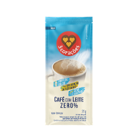Café Com Leite Zero% 3 Corações 30 Sachês com 20g Cada - 1