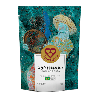 Café Solúvel Liofilizado Portinari Obra Peneirando Café 40g