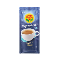 Café com Leite Santa Clara 30 Sachês com 20g Cada - 1