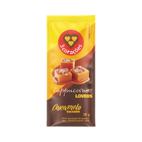 Cappuccino Caramelo Salgado 3 Corações 30 Sachês de 20g Cada - 1