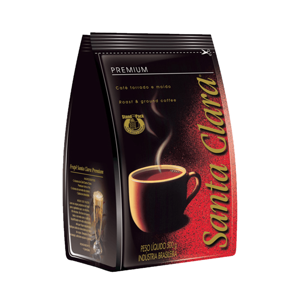 Café Torrado e Moído Santa Clara Premium Pacote 500g - 1