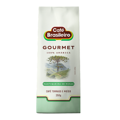 Café Torrado e Moído Mantiqueira de Minas Café Brasileiro Gourmet Pacote 250g