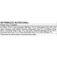 Barra de Proteína Cappuccino Cookies'n Cream 3 Corações – 15g de Proteína - 3