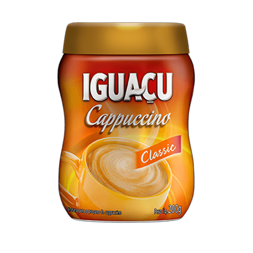 Cappuccino Iguaçu Clássico Pote 200g - 1