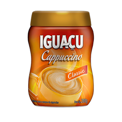 Cappuccino Iguaçu Clássico Pote 200g