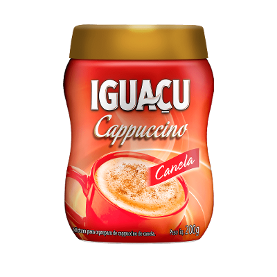 Cappuccino Iguaçu Canela Pote 200g