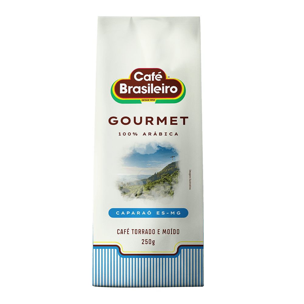 Café Torrado e Moído Caparaó Café Brasileiro Gourmet Pacote 250g - 1