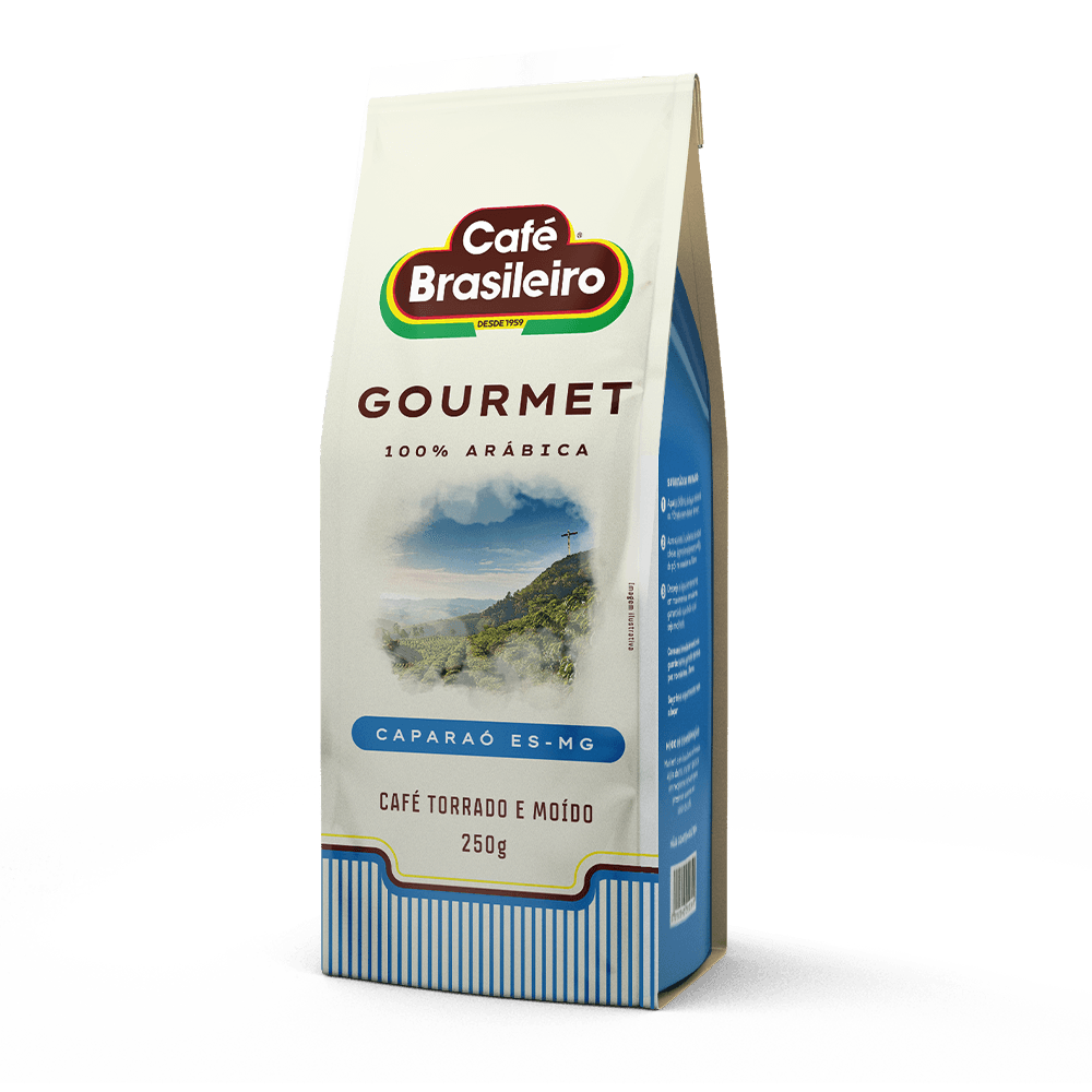 Café Torrado e Moído Caparaó Café Brasileiro Gourmet Pacote 250g - 2