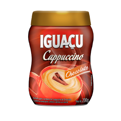 Cappuccino Iguaçu Chocolate Pote 200g